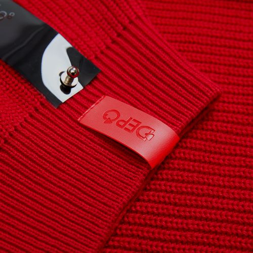 Лейбл Listra Latte, S, красный