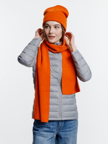 Шарф Real Talk, темно-оранжевый