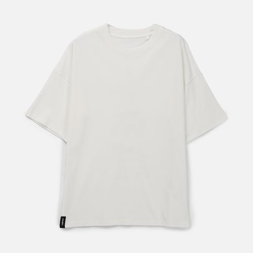 Футболка унисекс оверсайз T3, молочно-белая