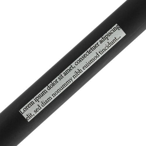 Ручка шариковая Lobby Soft Touch Chrome, черная