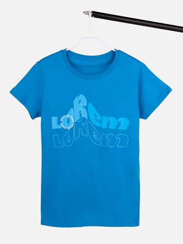 Футболка женская T-bolka Lady, бирюзовая