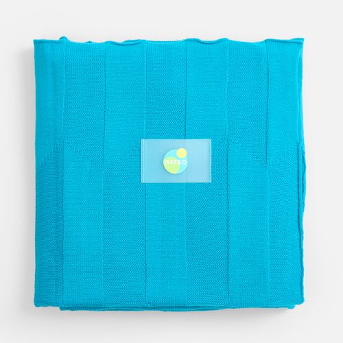 Плед Rombus, бирюзовый