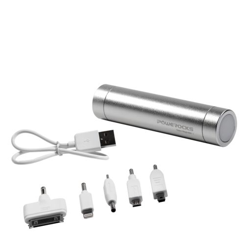 Универсальный внешний аккумулятор Super Magicstick 2800 mAh, серебристый
