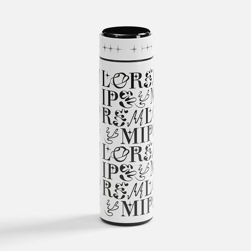 Смарт-бутылка с заменяемой батарейкой Long Therm, белая