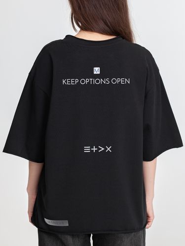 Футболка оверсайз Vozduh 2.0, черная