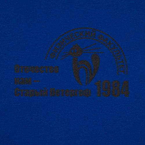 Футболка унисекс оверсайз T1, синяя