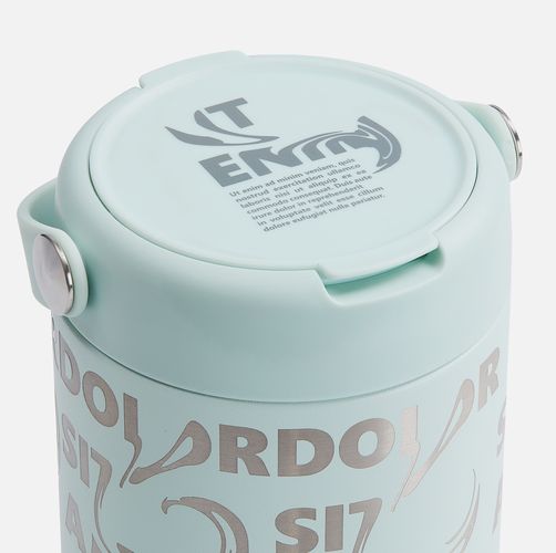 Термос для еды Tabenodo, голубой