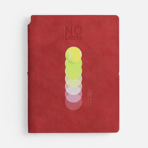 Ежедневник Kuka, недатированный, ver.2, красный