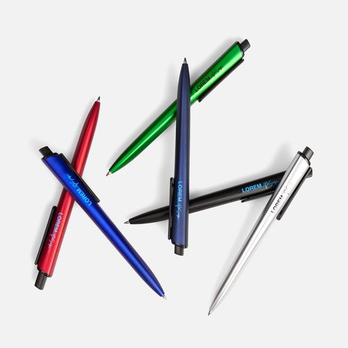 Ручка шариковая Informa, металлик, синяя