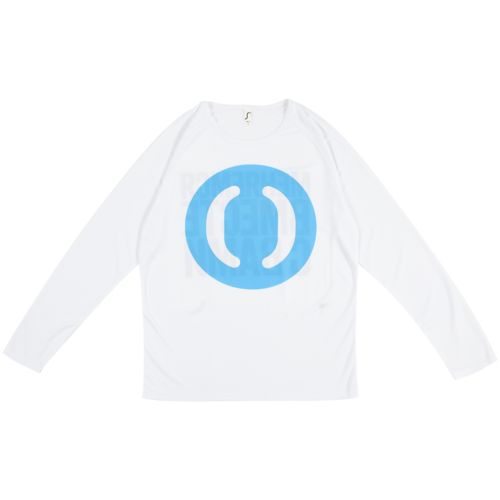 Футболка с длинным рукавом Sporty LSL Men, белая