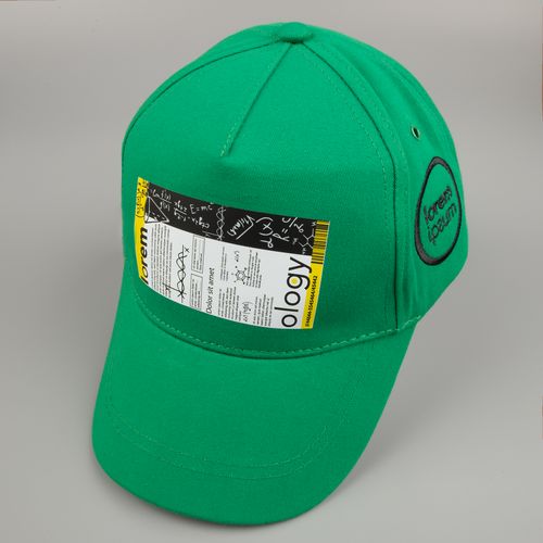 Бейсболка Convention, темно-зеленая