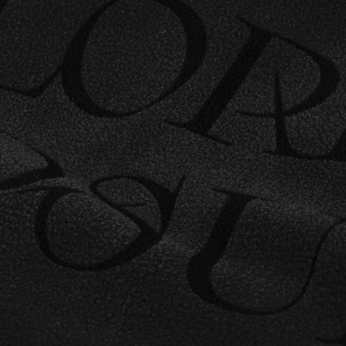 Анорак флисовый унисекс Fliska, черный