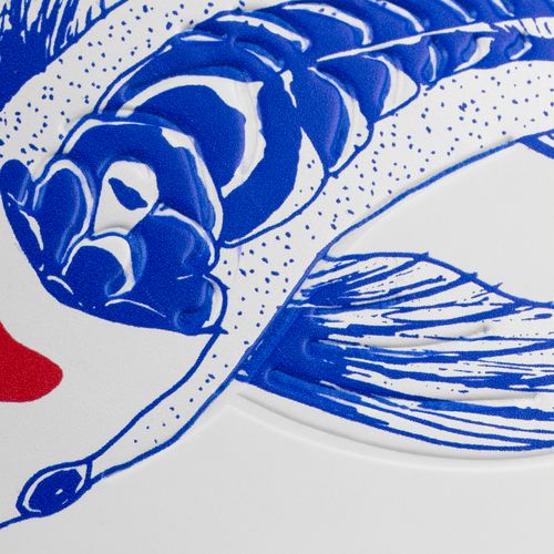 Ежедневник White Shall, недатированный, бело-бирюзовый