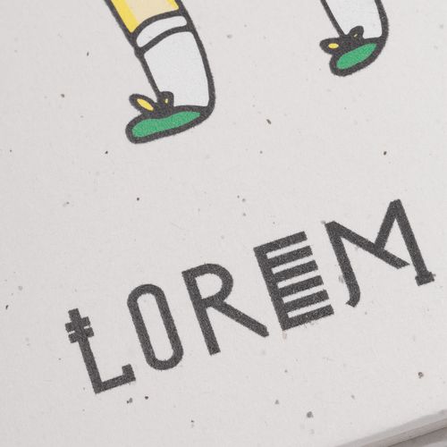 Блокнот Lactonica, белый