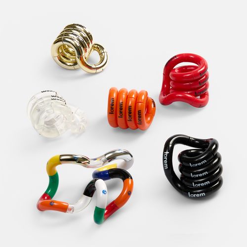 Антистресс Tangle, оранжевый