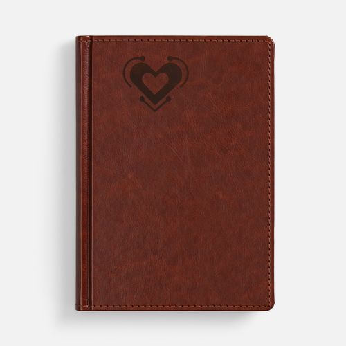 Ежедневник New Nebraska, датированный, коричневый