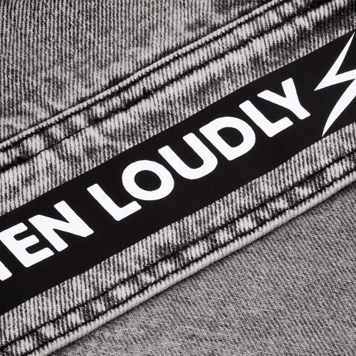 Куртка джинсовая O2, серая