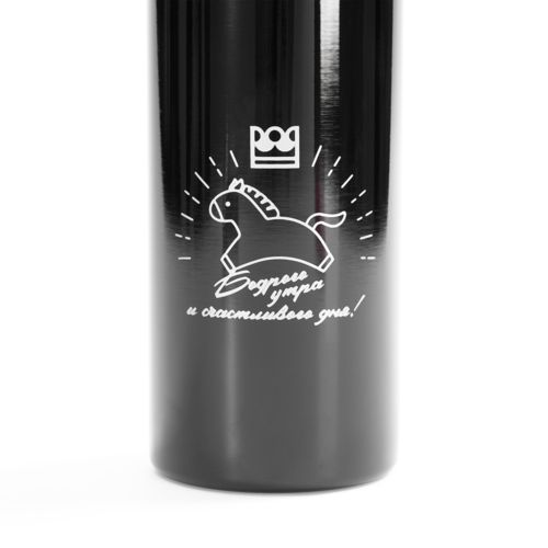 Спортивная бутылка Cycleway, черная