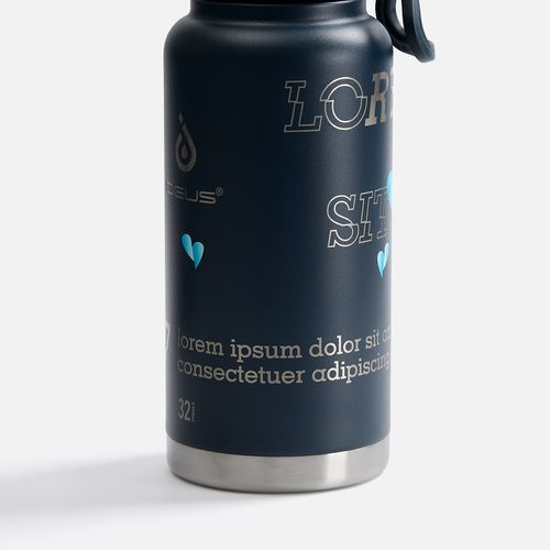 Термобутылка Fujisan XL 2.0, темно-синяя