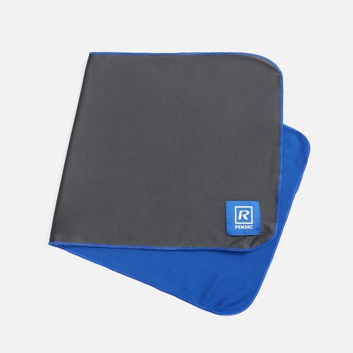 Охлаждающее полотенце Narvik в силиконовом чехле, синее