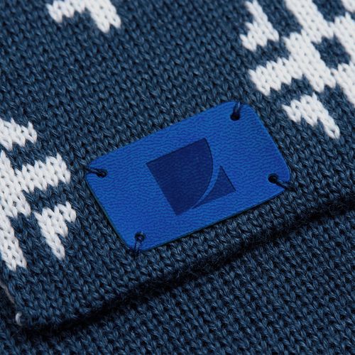 Шарф Wintertude M, синий с белым