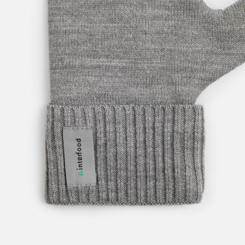 Лейбл тканевый Epsilon, XXS, серый