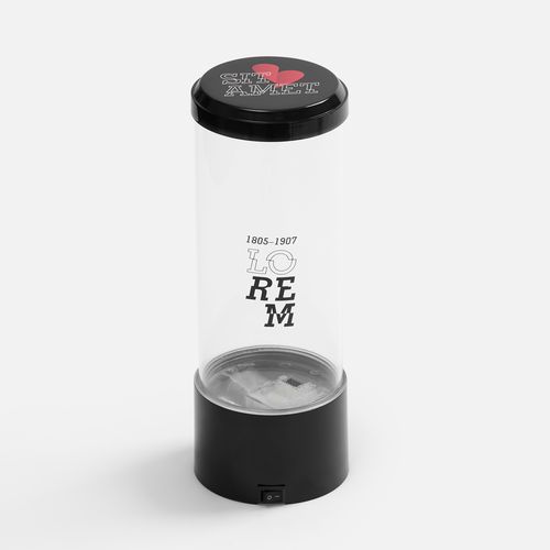 Настольная лампа Shelfy, черная