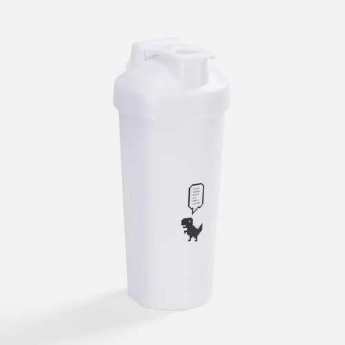 Спортивный шейкер Shake It Easy, белый
