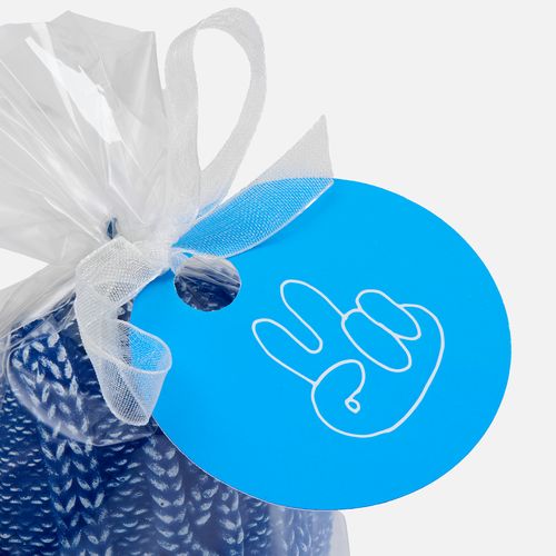 Свеча Kniteam, варежка, красная