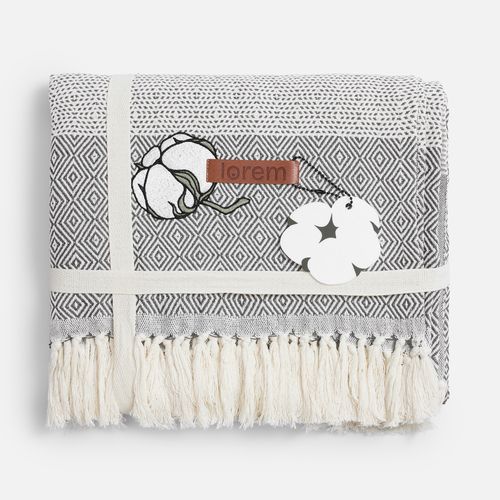 Лейбл кожаный Pasek, горчичный