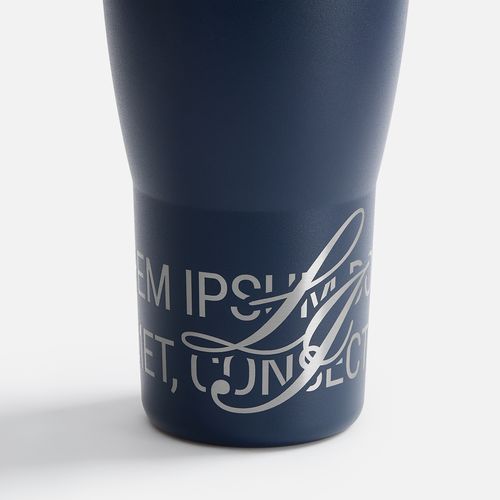 Термостакан Sapporo без логотипа, темно-синий