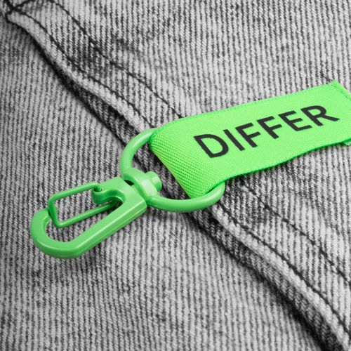 Застежка-карабин Snap Hook, M, зеленый неон