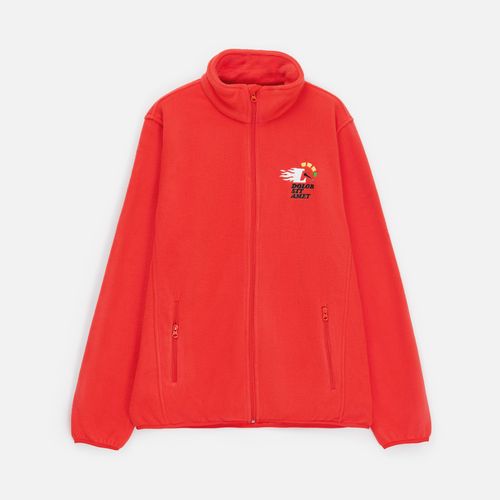 Куртка флисовая унисекс Nesse, красная