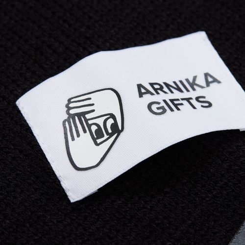 Лейбл тканевый Epsilon, M, белый