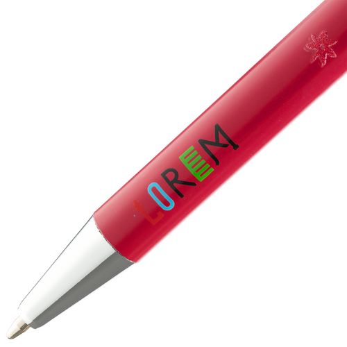 Ручка шариковая Slim Beam, красная