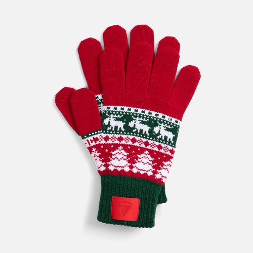 Перчатки Mirakler, красные с зеленым