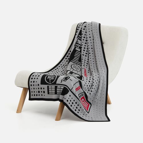 Плед на заказ Tricksy Net, 3 цвета, М, акрил