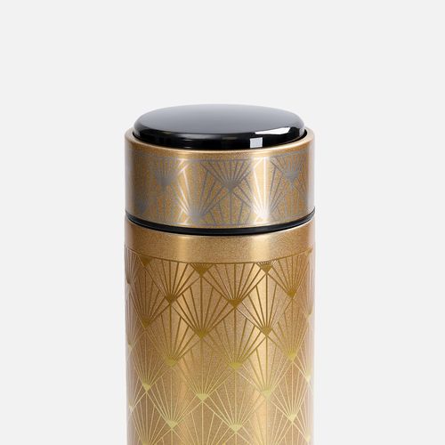 Смарт-бутылка с заменяемой батарейкой Long Therm, золотистая