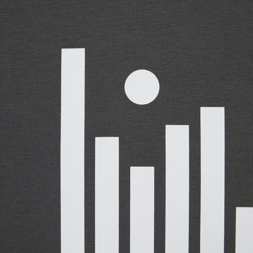 Футболка унисекс оверсайз Crosstown, темно-серая