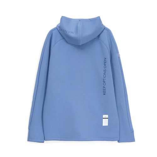 Куртка с капюшоном унисекс Begi, синяя