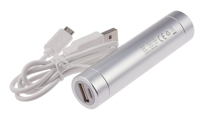 Универсальный внешний аккумулятор Super Magicstick 2800 mAh, серебристый