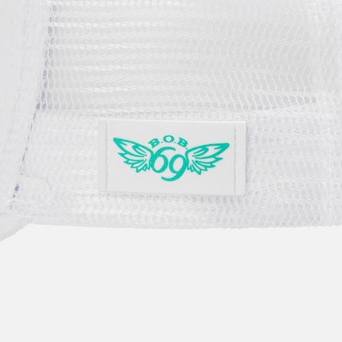 Лейбл из ПВХ Dzeta, XS, белый