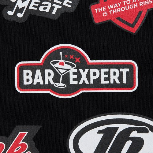 Худи оверсайз унисекс Outshine, черное