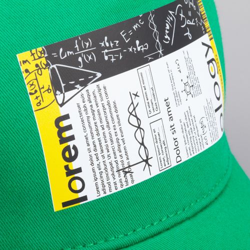 Бейсболка Convention, темно-зеленая