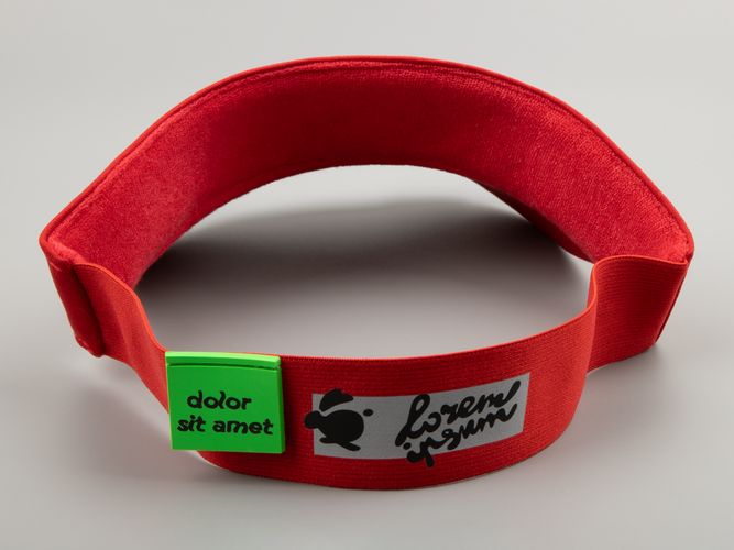 Козырек Viseros, красный