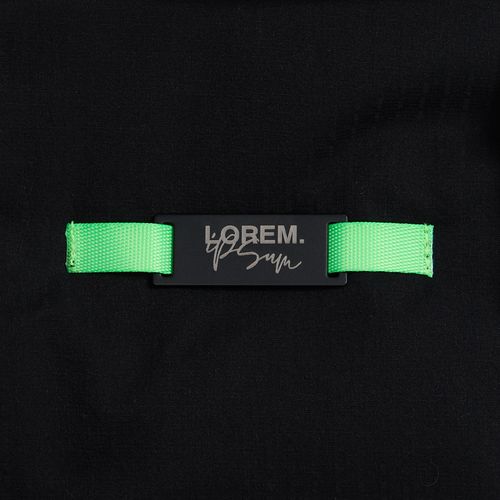 Шильдик металлический Kova, черный