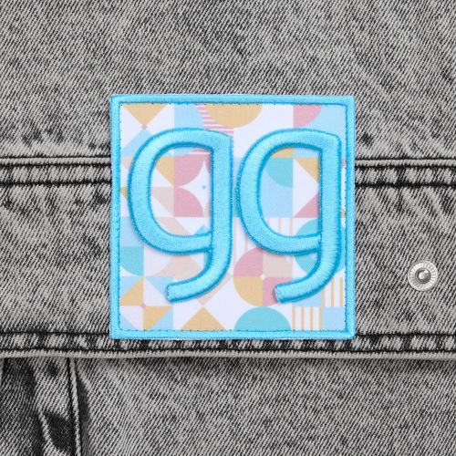 Шеврон из габардина Gabo S, белый