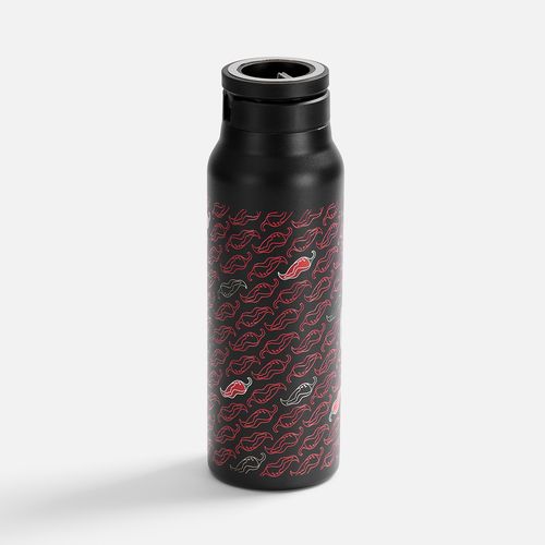 Термобутылка Magnus с магнитным держателем для телефона, черная