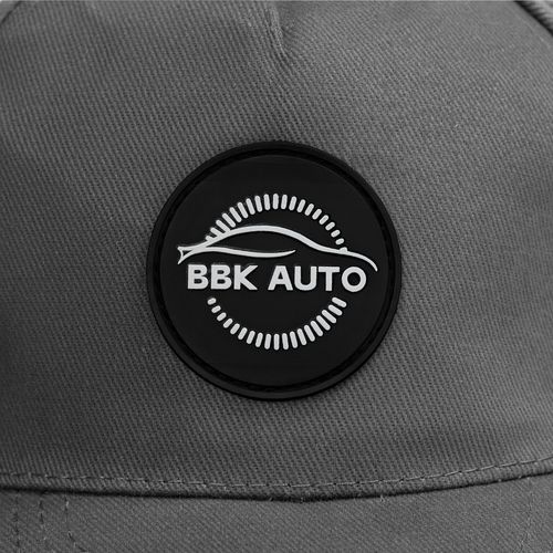 Бейсболка Long Beach, темно-серая со светло-серым