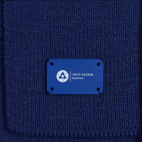 Шарф Urban Flow, темно-синий меланж